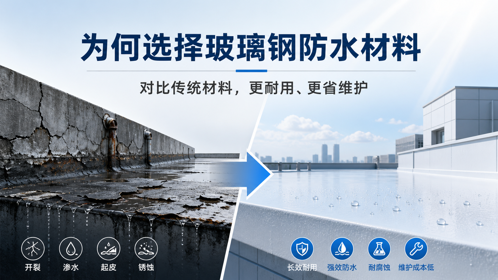 在楚雄，为何选择玻璃钢防水材料而非传统材料