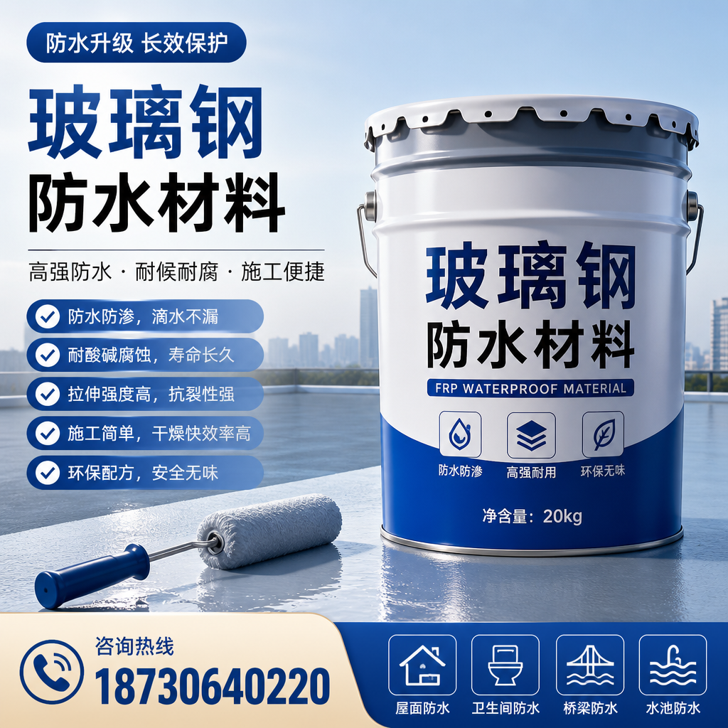专家解析：玻璃钢防水材料的市场前景分析在 楚雄