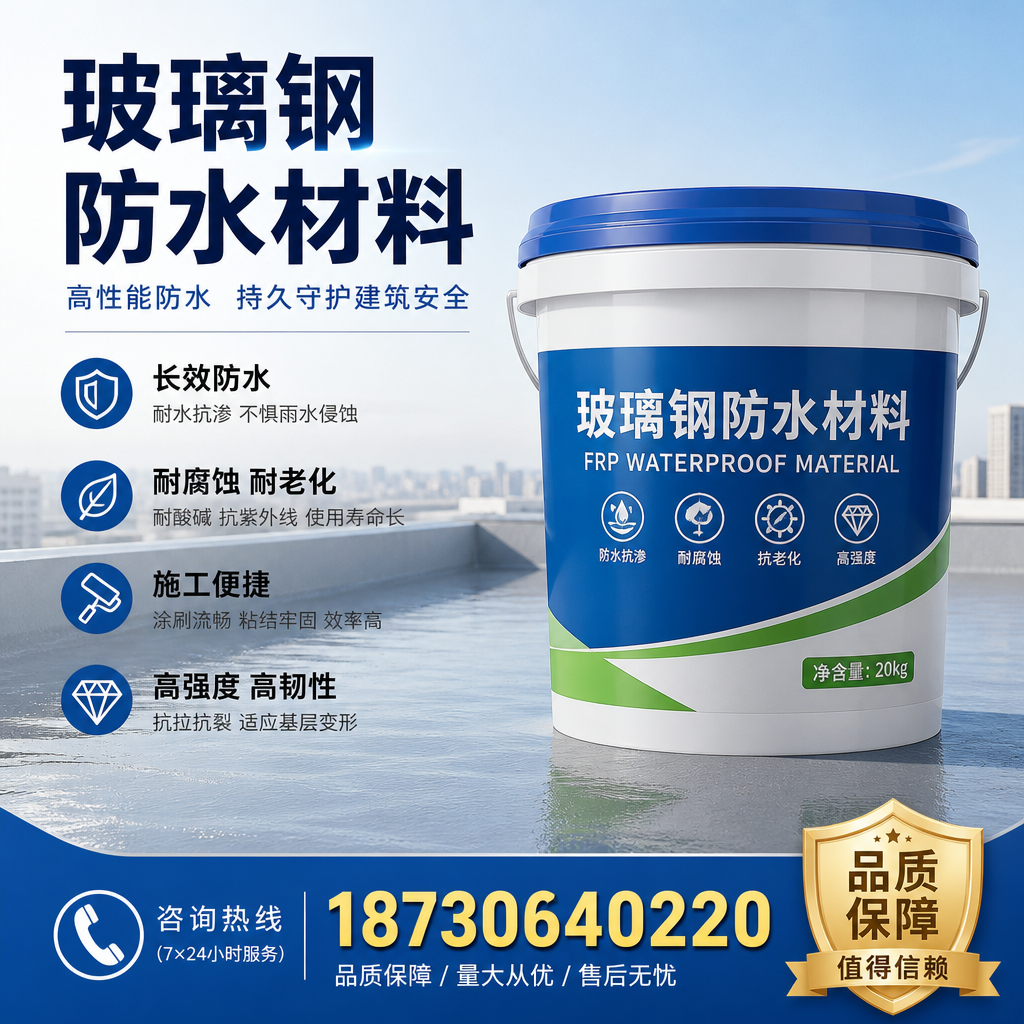 专家解析：玻璃钢防水材料的市场前景分析在 楚雄