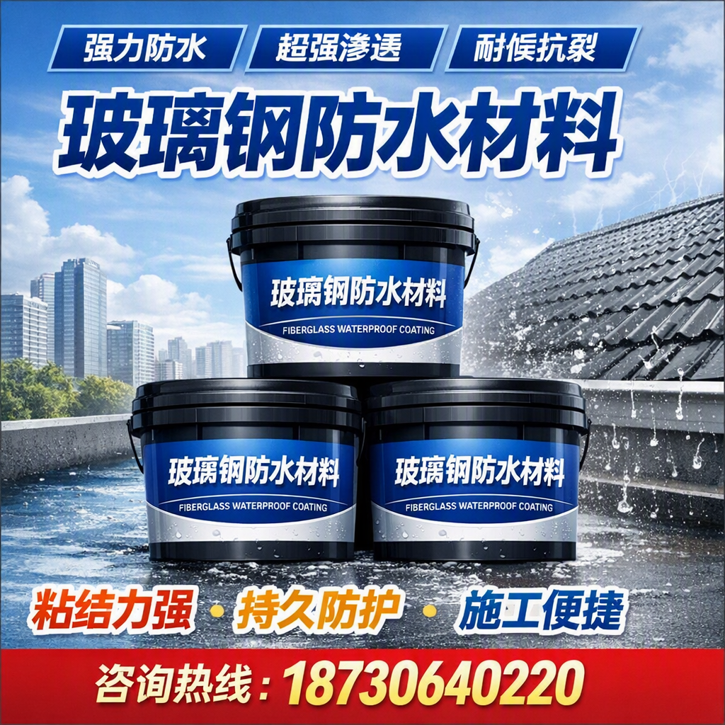 了解玻璃钢防水材料的市场趋势,楚雄 企业不可不知